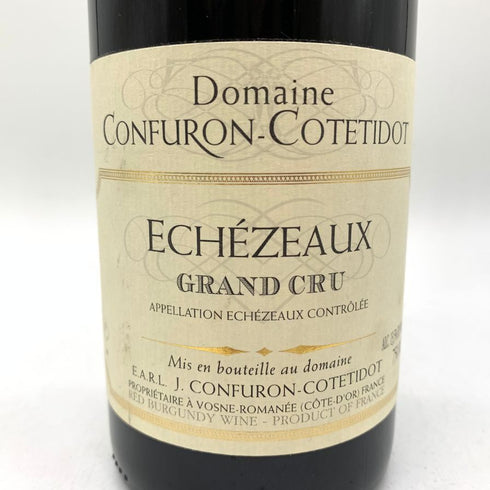 コンフュロン コトティド エシェゾー グランクリュ 2002 750ml Confuron Cotetidot Echezeaux Grand Cru ブルゴーニュワイン【K】